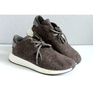 Adidas NMD C2 Chukka Shoes‎ Wing + Horn Men's Sz 13 Brown Wool Trainers CG3781